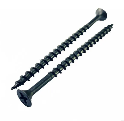 Саморезы 3,5x64, потайная головка, крупный шаг, оксидированный 10022