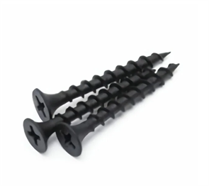 Саморезы 3,5x25, потайная головка, крупный шаг, оксидированный 10016