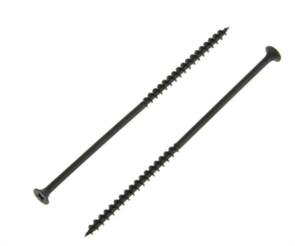 Саморезы 4,8x127, потайная головка, крупный шаг, оксидированный 10030