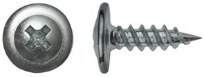 Саморез с прессшайбой 4,2x13 острый, оцинк. 10036