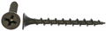 Саморезы 3,5x55, потайная головка, крупный шаг, оксидированный 10021